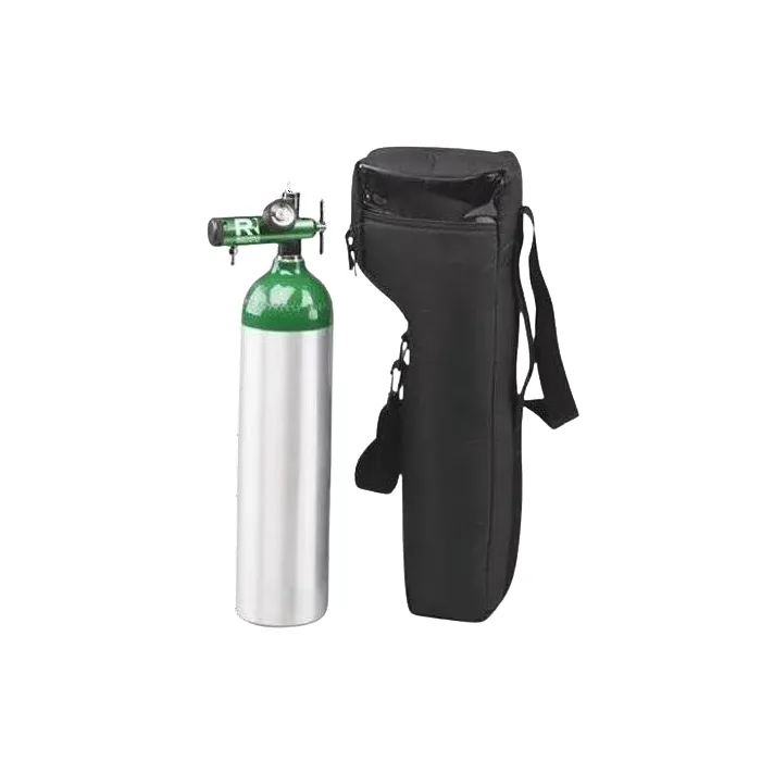 Wc 2L/200 Bar, High Pressure Aluminium Oxygen Cylinder with Pin Index Toggle Type Valve- Filled